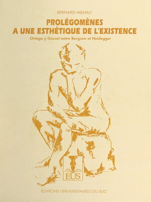 cover image of Prolégomènes à une esthétique de l'existence